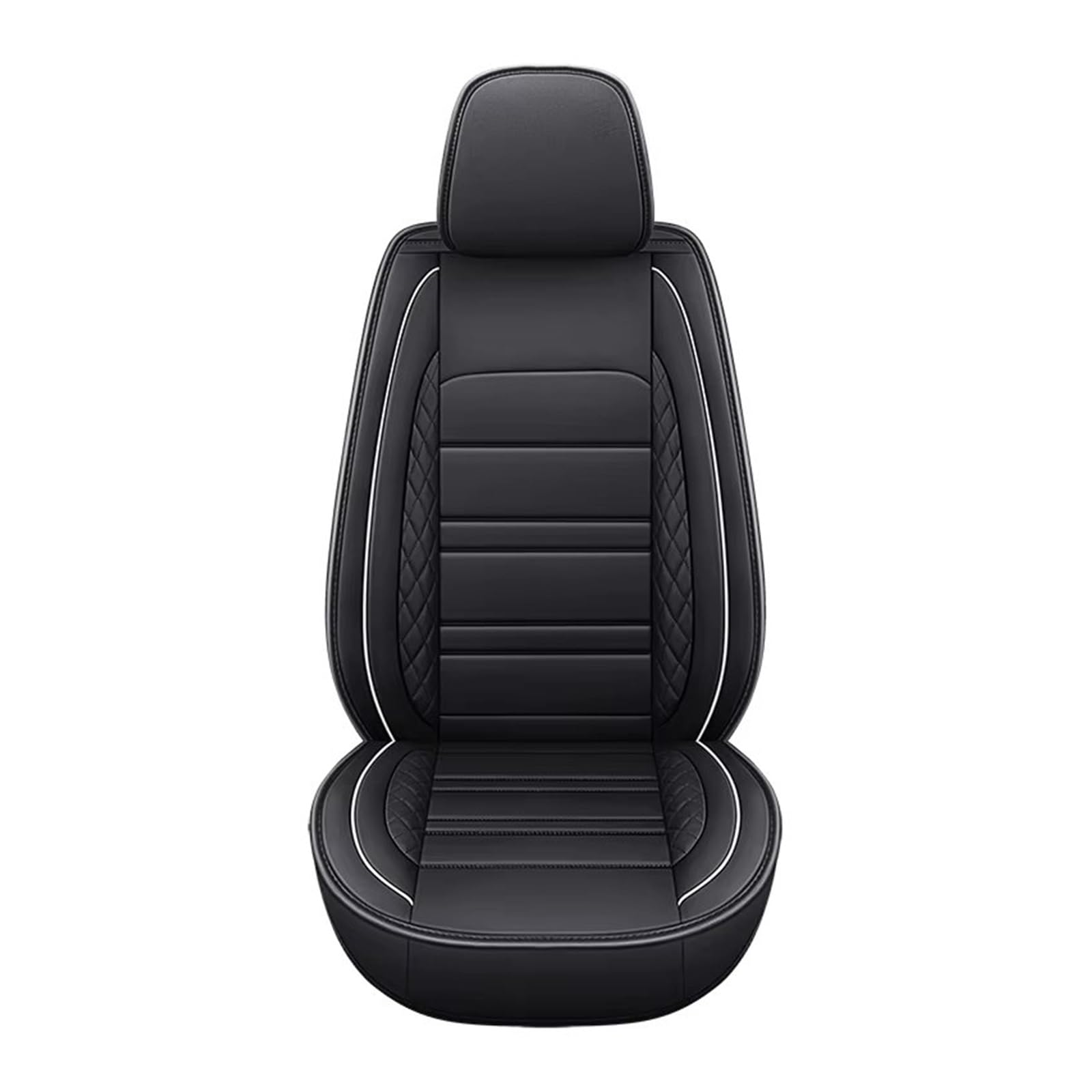 Autositzbezug Autositzbezug, Geeignet Für Die Meisten Autos. Schöne Und Praktische Auto-Innenausstattung-Sitzschoner Sitzschoner Auto(1Pc-Black White) von LPAKMGAGEL