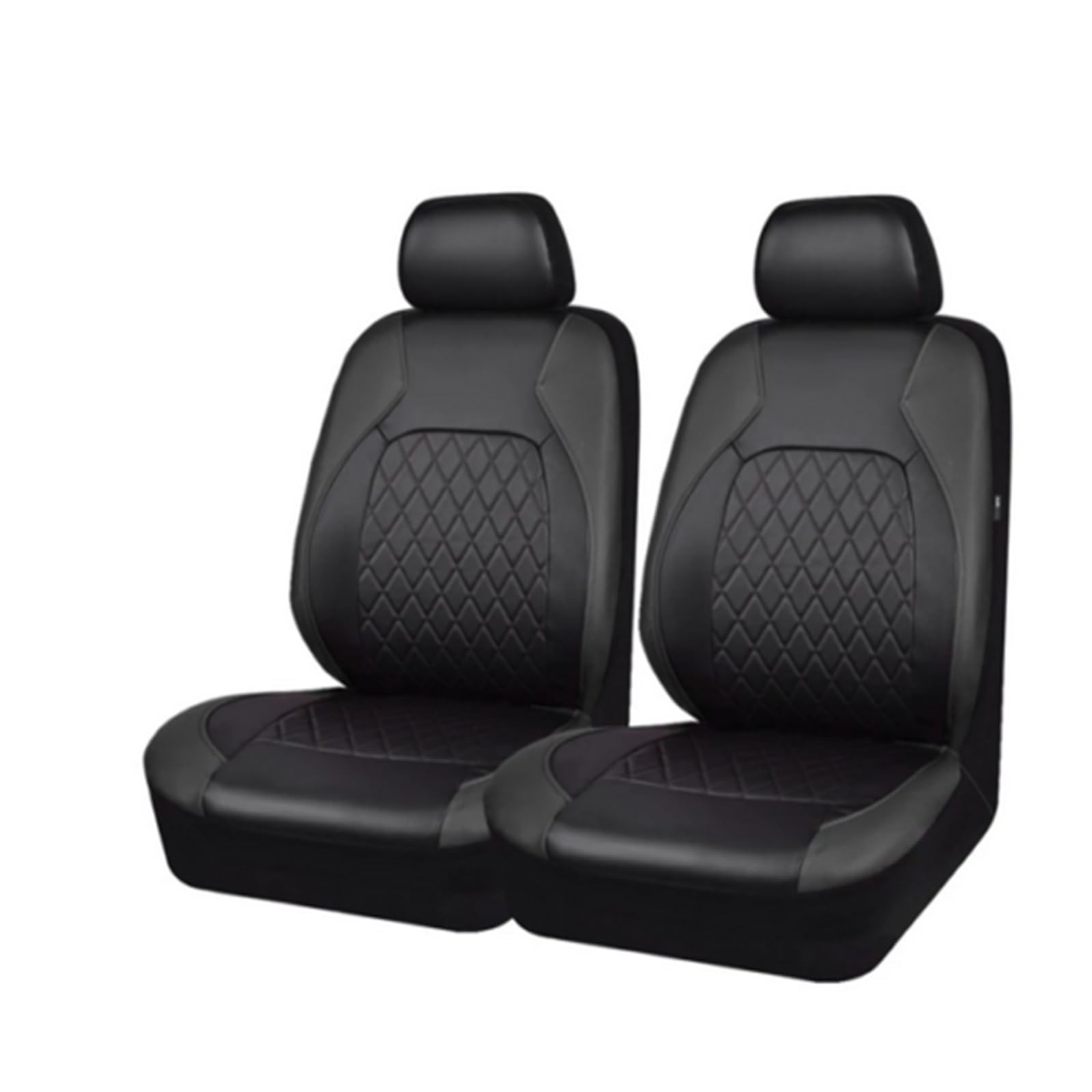 Autositzbezug Autositzbezug, PU-Leder, Kompletter Satz, Vollständig Umschlossener Sitzschutzbezug, Wasserdichter Sitzbezug Für Den Auto-Innenraum Sitzschoner Auto(2 Seats) von LPAKMGAGEL