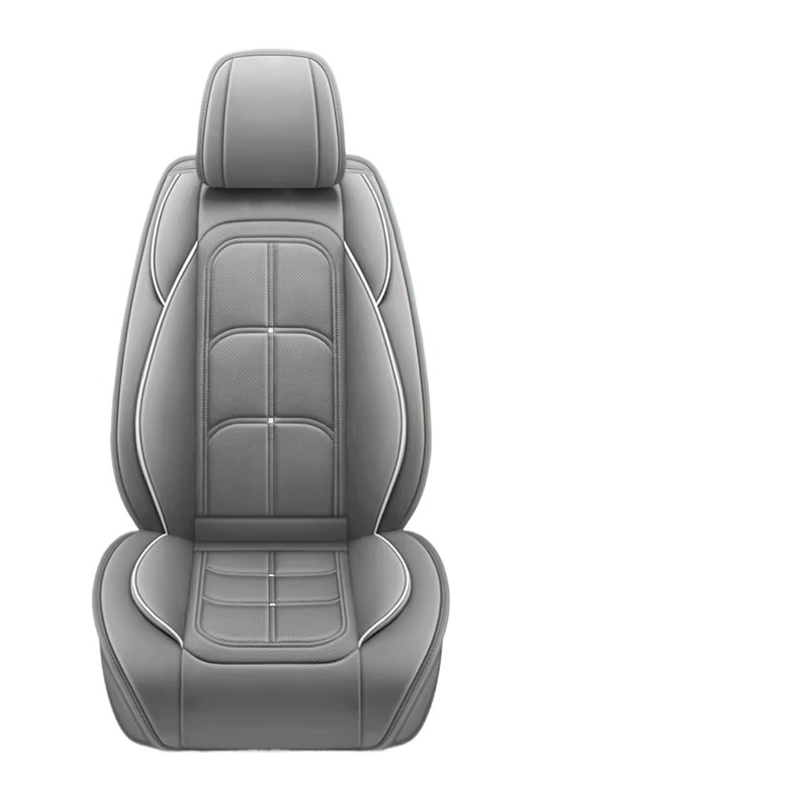 Autositzbezug Autositzbezug, Verschleiß- Und Kratzfest, Auto-Innenausstattung, Passend Für Die Meisten Limousinen-Innenausstattung Sitzschoner Auto(Grey- 1 Seats) von LPAKMGAGEL