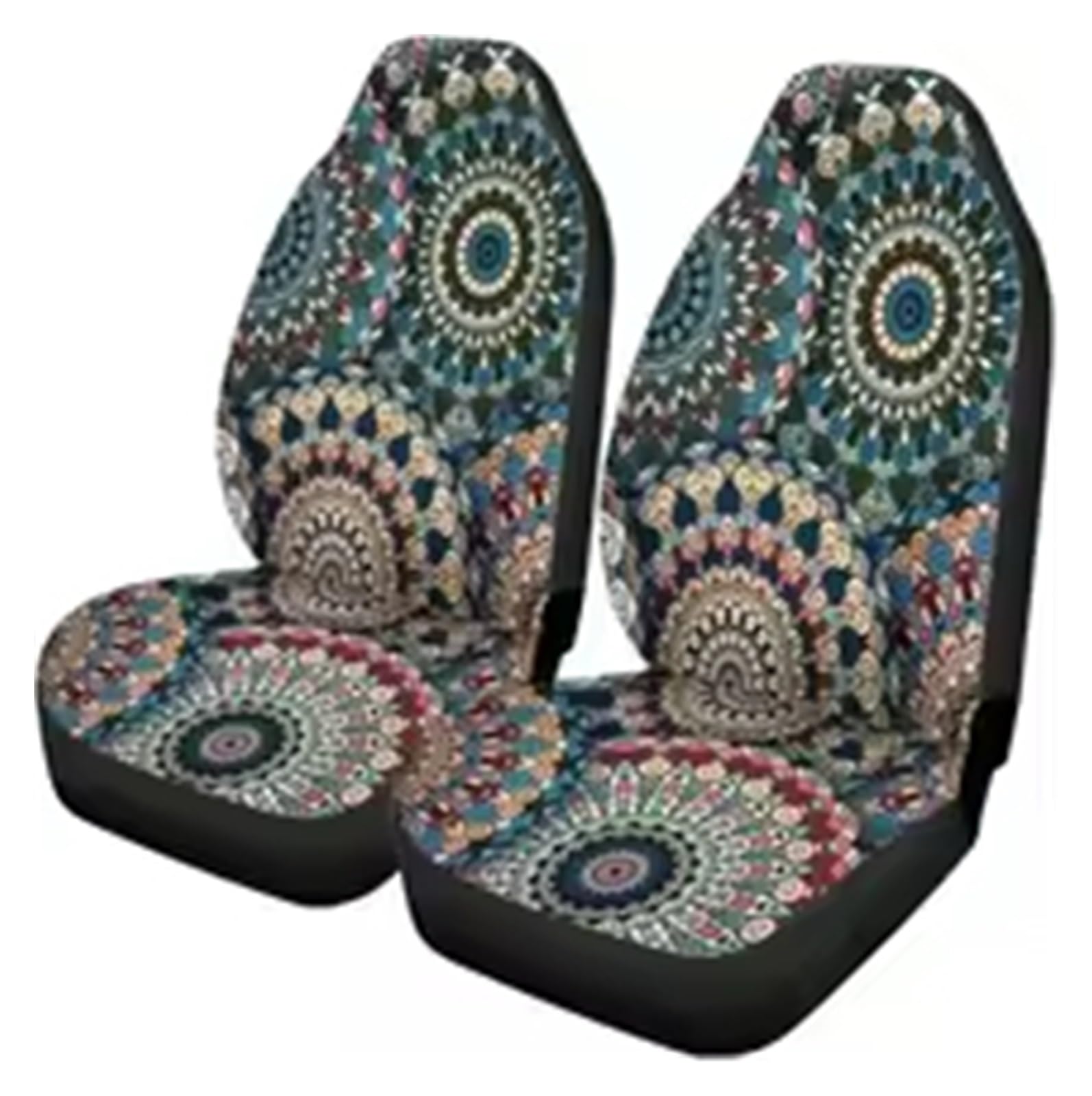 Autositzbezug Autositzbezug, rutschfest, Atmungsaktiv, Sitzbezüge Mit Blumenmuster, Geschenk Für Ihn, Zubehör Sitzschoner Auto(Color4) von LPAKMGAGEL