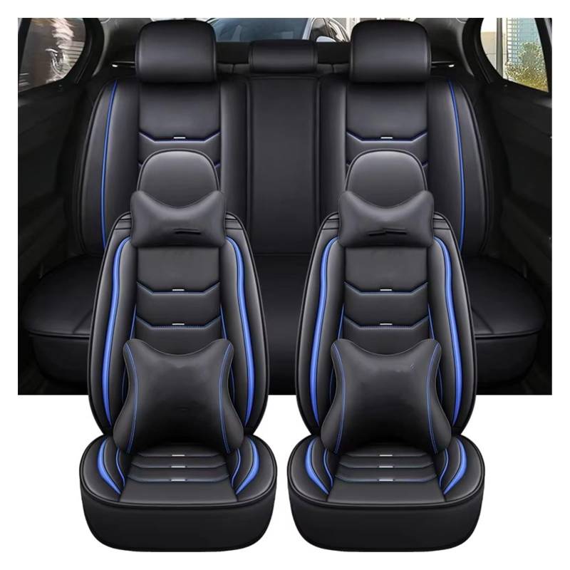 Autositzbezug Autositzbezug Für Nissan, Für Navara, Für Jazz, Zubehör, Innenausstattung, Schön Und Bequem Sitzschoner Auto(9 PCS 2) von LPAKMGAGEL