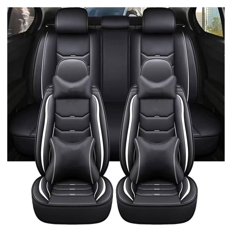 Autositzbezug Autositzbezug Für Nissan, Für Navara, Für Jazz, Zubehör, Innenausstattung, Schön Und Bequem Sitzschoner Auto(9 PCS 3) von LPAKMGAGEL