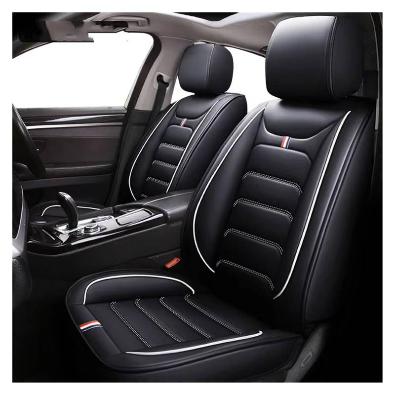 Autositzbezug Autositzbezug Für Suzuki Für Grand Für Vitara Auto-Innenausstattung Sitzschoner Auto(Black White) von LPAKMGAGEL