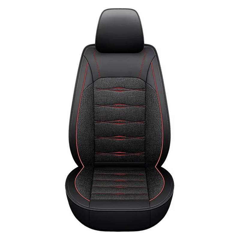 Autositzbezug Autositzbezug Für Volvo Für C30 Für C70 Autozubehör Innenraum Autositzschutz Sitzschoner Auto(Black Red) von LPAKMGAGEL