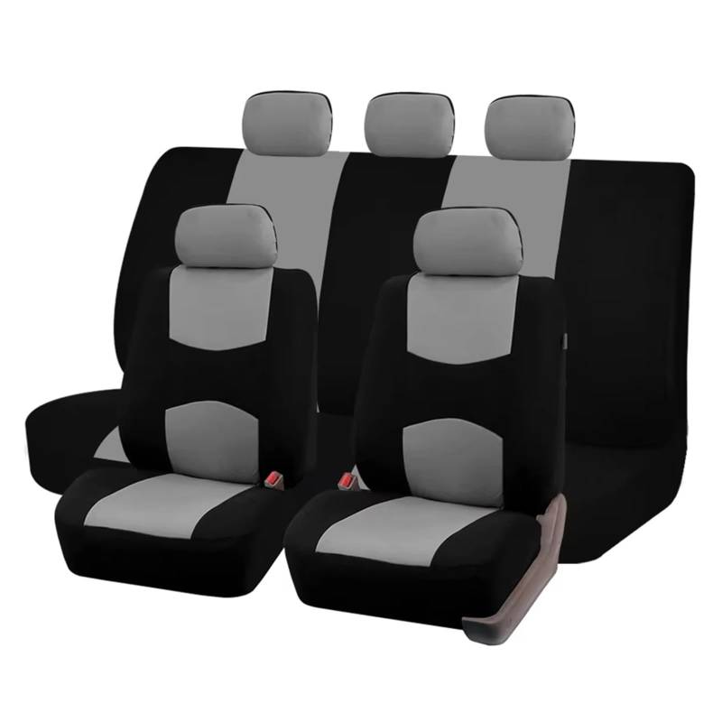 Autositzbezug Autositzbezug Passend Für Die Meisten Autoinnenräume Mit Airbag-kompatiblem Sitzbezug. Autositzschoner Sitzschoner Auto(Color3) von LPAKMGAGEL