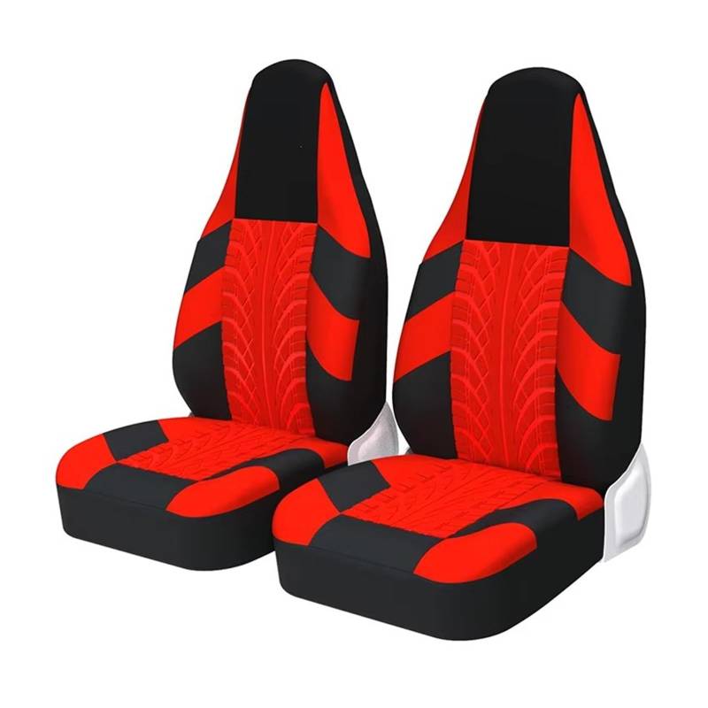 Autositzbezug Eimer Für Autositzbezüge. Geeignet Für Die Meisten Autos. Verschleiß- Und Kratzfeste Autositzschoner Sitzschoner Auto(RED 2 PCS) von LPAKMGAGEL