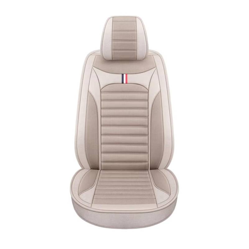 Autositzbezug Flachs-Autositzbezüge Für Kia, Für Ceed, Für Stonic, Autozubehör, rutschfeste, Atmungsaktive Sitzschoner Sitzschoner Auto(1PC-Khaki) von LPAKMGAGEL