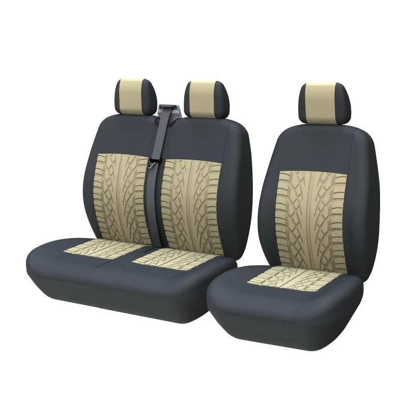 Autositzbezug LKW-Sitzbezüge, Kratzfest Und Staubdicht, Autositzbezüge, Autositzschoner, Innenausstattung Sitzschoner Auto(Beige) von LPAKMGAGEL