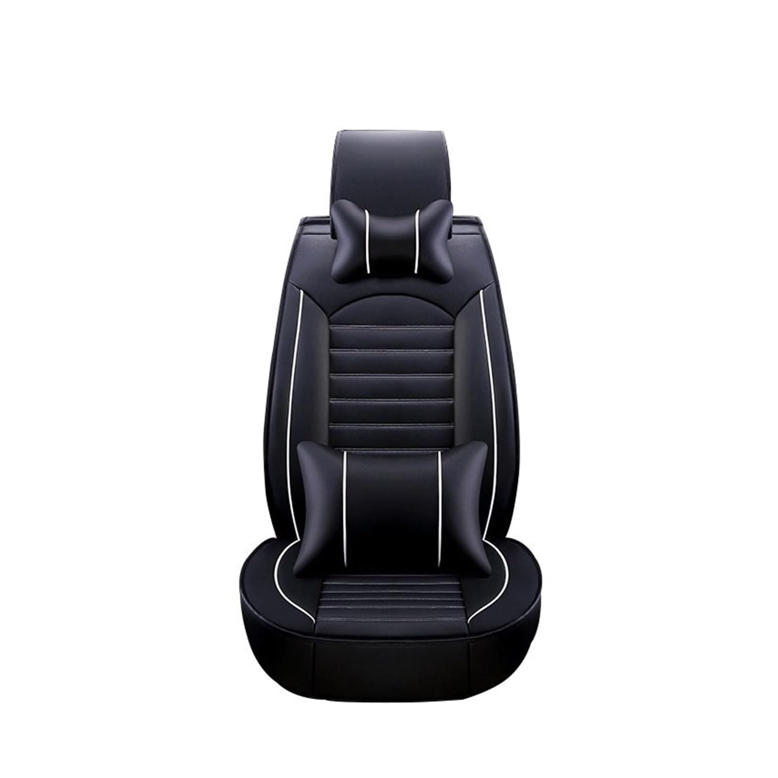 Autositzbezug Leder-Autositzbezüge, Geeignet Für Die Meisten Autos, Autozubehör, Kissen-Styling Sitzschoner Auto(5) von LPAKMGAGEL