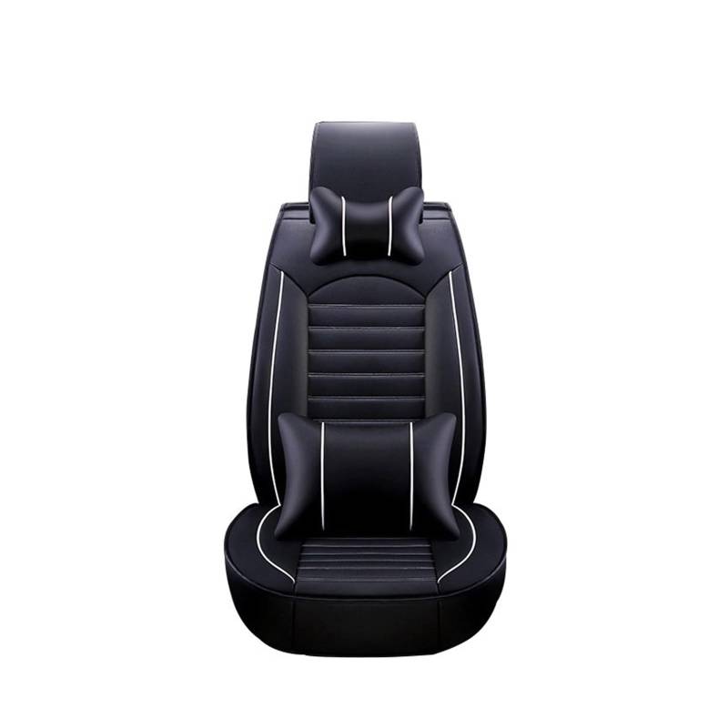 Autositzbezug Leder-Autositzbezüge, Geeignet Für Die Meisten Autos, Autozubehör, Kissen-Styling Sitzschoner Auto(5) von LPAKMGAGEL