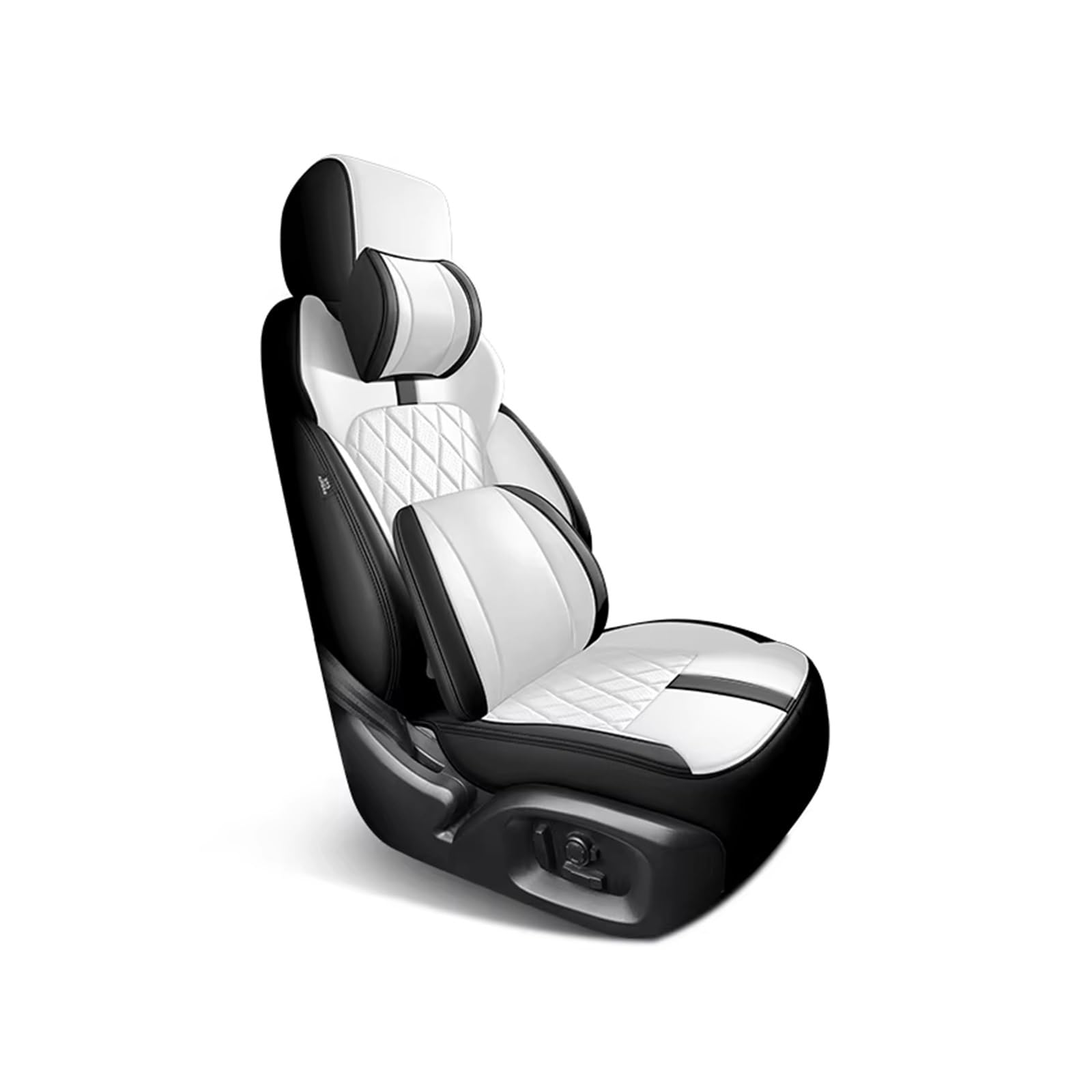 Autositzbezug Leder Autositzbezüge Für Jaecoo Für J7 2023 2024 Auto Zubehör Innen Ersatz Sitzschoner Auto(17) von LPAKMGAGEL