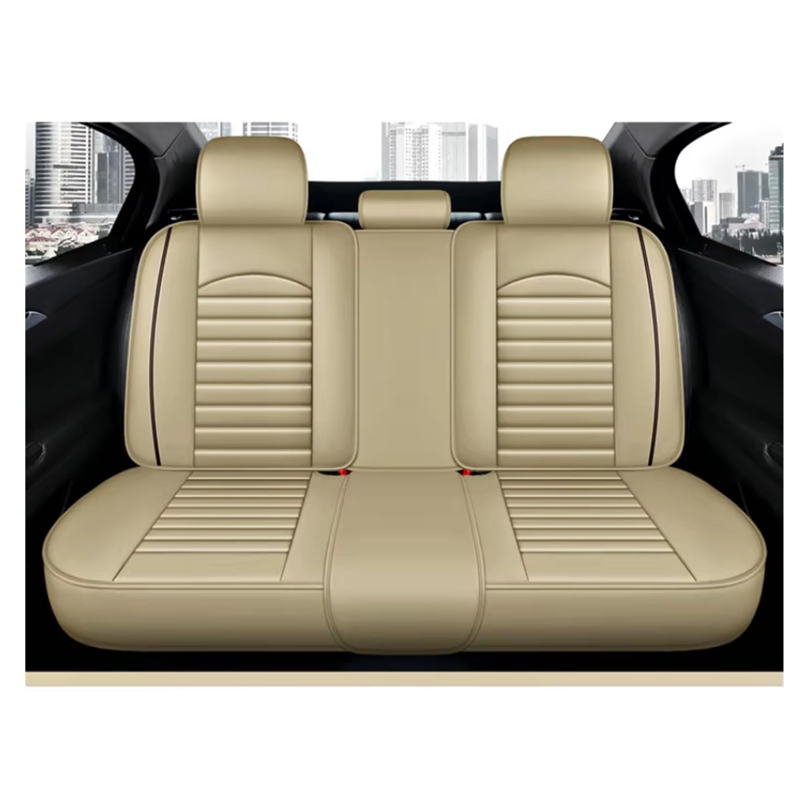 Autositzbezug Pu Leder 1PCS Auto Sitzbezüge Für Sitz Für Leon Für 5F 2013-2021 Anti-Falten Und Anti-verformung Auto Zubehör Sitzschoner Auto(Color10) von LPAKMGAGEL