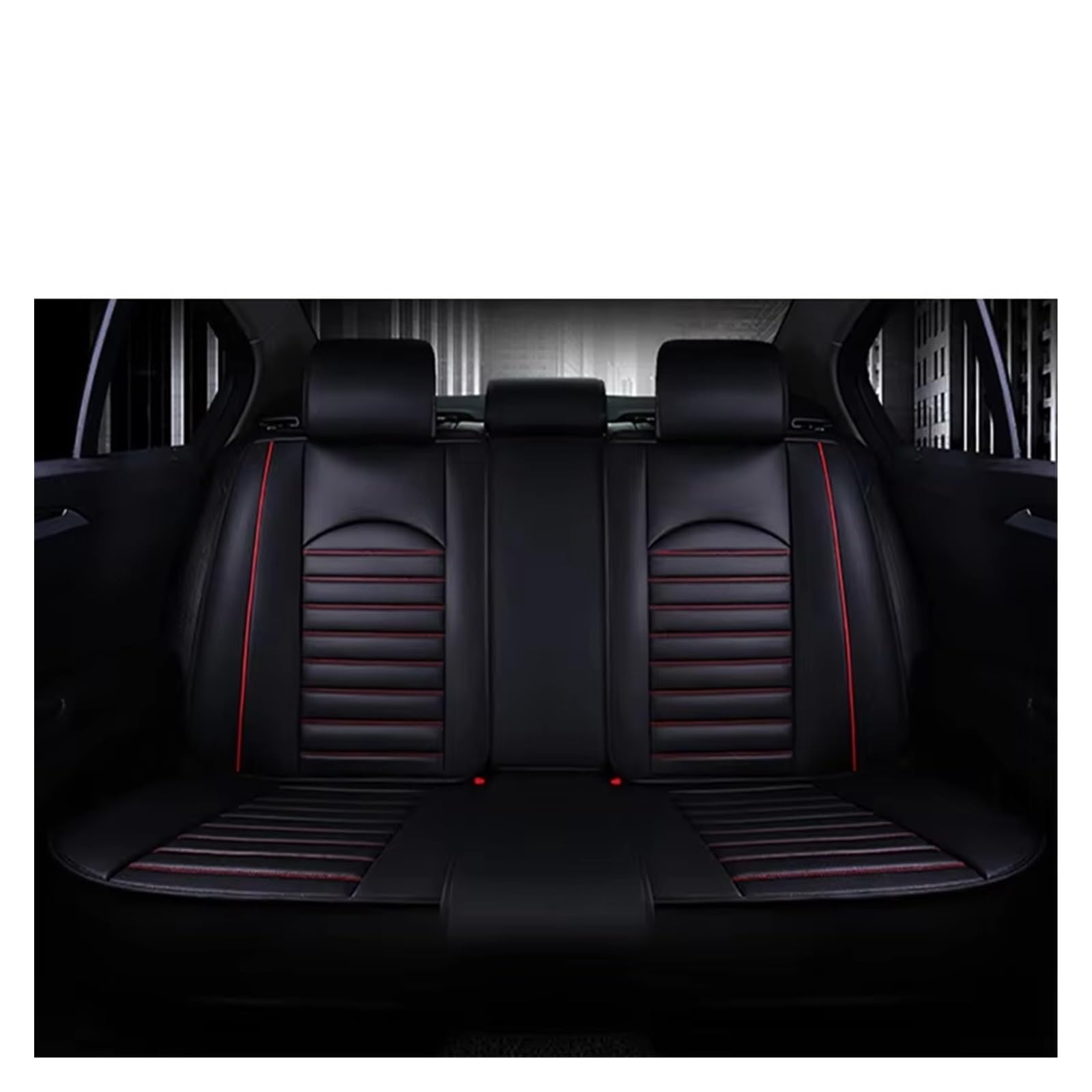 Autositzbezug Universelle Autositzbezüge Aus Leder, Geeignet Für Die Meisten Automodelle, Autoprodukte Und Den Innenbereich Sitzschoner Auto(4) von LPAKMGAGEL