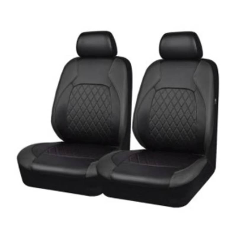 Autositzbezug Vollständiges Set Aus PU-Leder Für Vier Jahreszeiten, Anwendbar Als Sitzbezug Für Die Meisten Fahrzeuge Als Sitzkissen Sitzschoner Auto(B) von LPAKMGAGEL