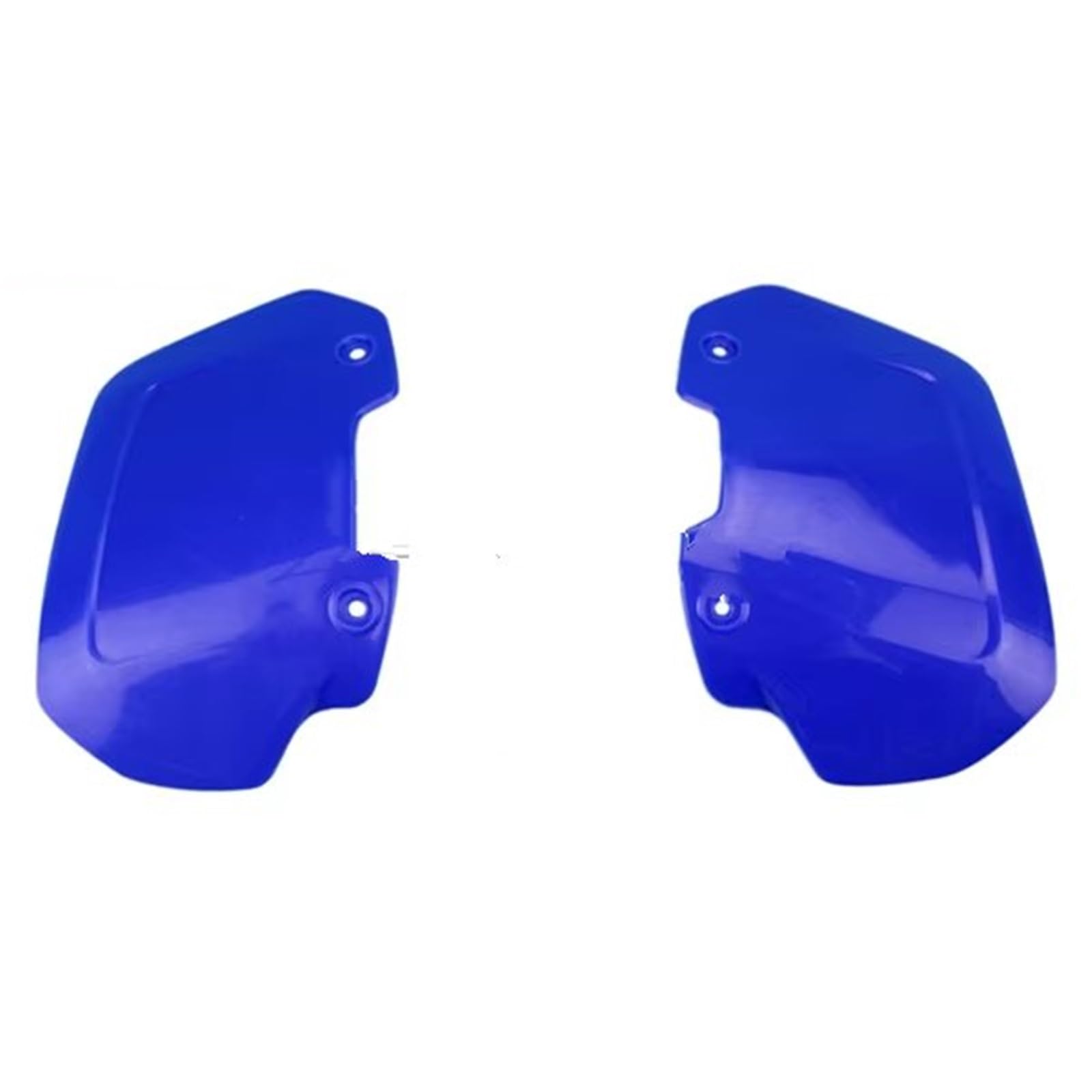 Handschützer 7 Farben Universal Motorrad Handprotektoren Windschutzscheibe Rising Motorrad Handschützer Kunststoff Abdeckung Extension Kit Windschutzscheibe Motorrad-Handschützer(Blue) von LPAKMGAGEL