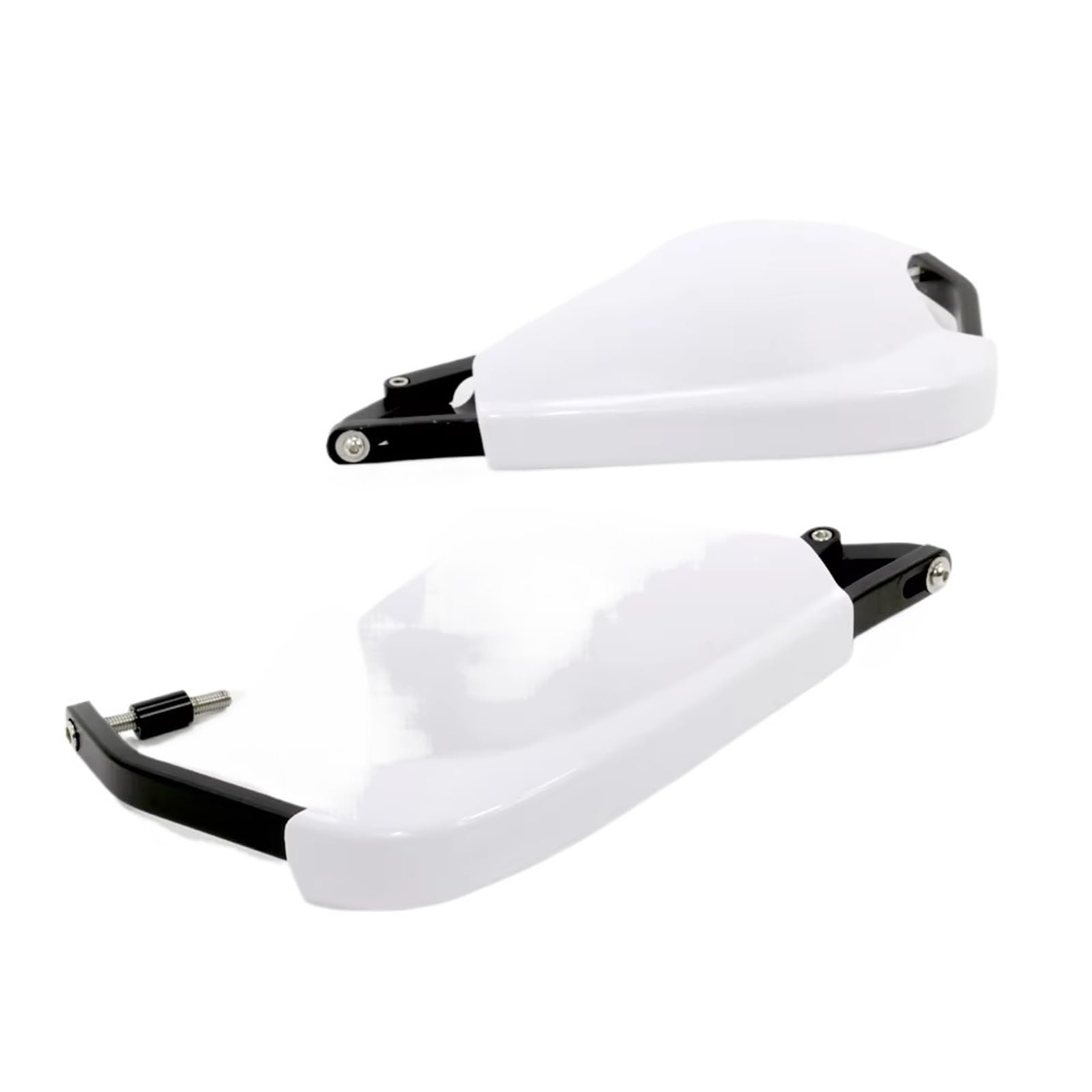 Handschützer Für Kawasaki Motorrad Teile Lenker Schutz Griff Guards Handschutz Hand Windschutzscheibe Zubehör Motorrad-Handschützer(White) von LPAKMGAGEL
