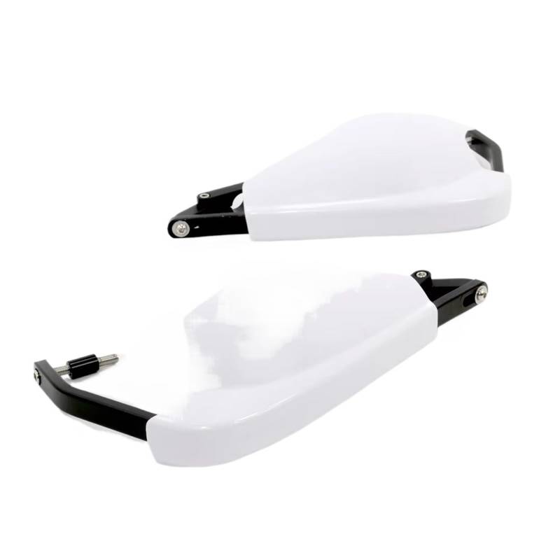 Handschützer Für Kawasaki Motorrad Teile Lenker Schutz Griff Guards Handschutz Hand Windschutzscheibe Zubehör Motorrad-Handschützer(White) von LPAKMGAGEL