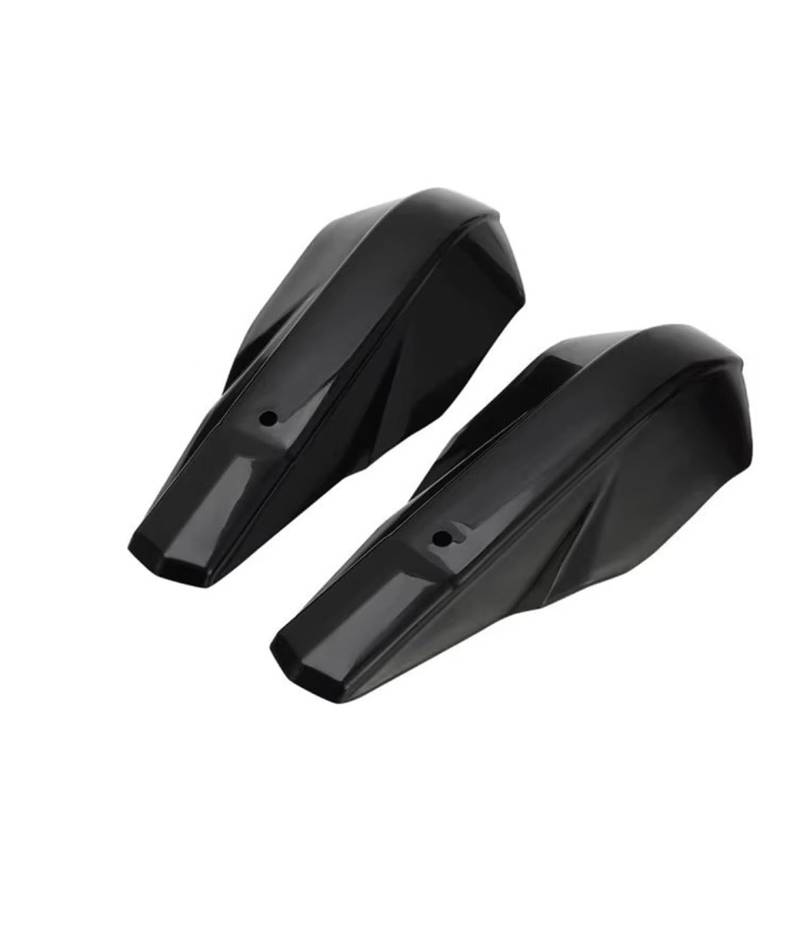 Handschützer Für YAMAHA Für KAWASAKI Motorräder Zubehör Universal Hand Guards Montage Kit Set PP Kunststoff Aluminium Eisen Motorrad-Handschützer(Black) von LPAKMGAGEL