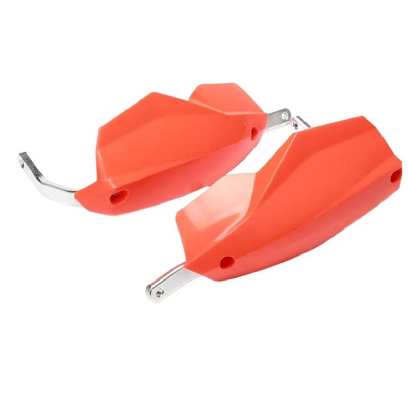 Handschützer Für Yamaha Für Suzuki Für Pit 22MM 28MM Motorrad Handschutz Lenker Schutz Hand Guards Griff Protector Motorrad-Handschützer(Orange Set) von LPAKMGAGEL