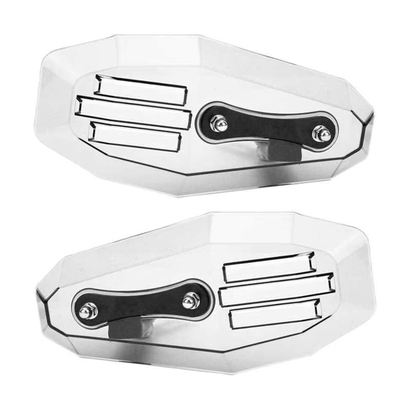 Handschützer Motorrad Hand Wind Guards Lenker Schutz Hand Guard Shield Metall Motorrad Hand Guards Motorrad-Handschützer(1) von LPAKMGAGEL