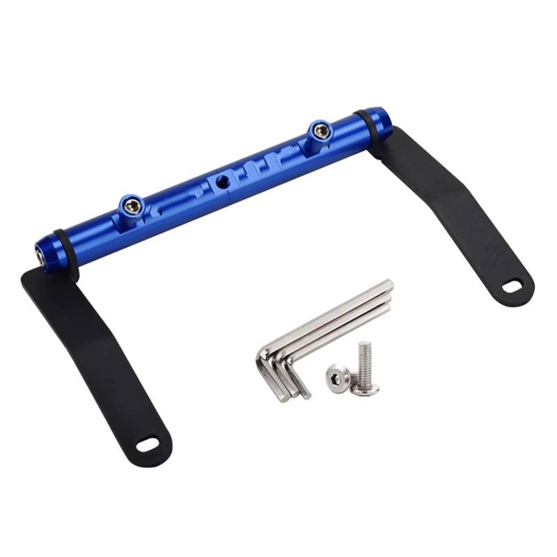 Motorrad-Handyhalter Für SYM Für MAXSYM 400 2021 2022 Motorrad GPS Navigation Halterung Handy Halter Fahren Recorder Stehen Unterstützung GPS Navigation Bracket(Blue) von LPAKMGAGEL