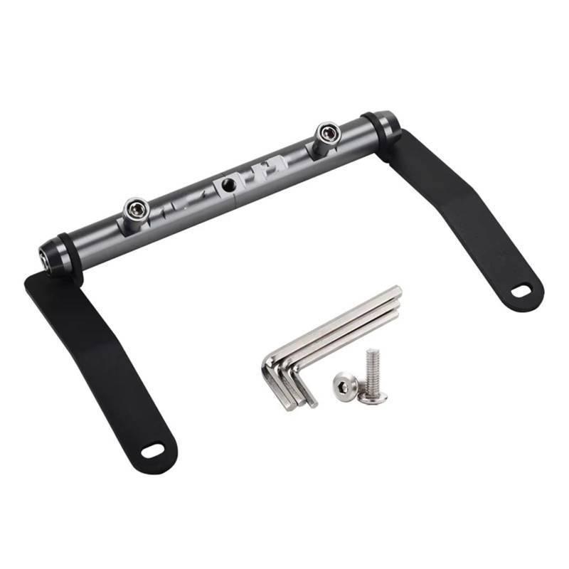 Motorrad-Handyhalter Für SYM Für MAXSYM 400 2021 2022 Motorrad GPS Navigation Halterung Handy Halter Fahren Recorder Stehen Unterstützung GPS Navigation Bracket(Grey) von LPAKMGAGEL
