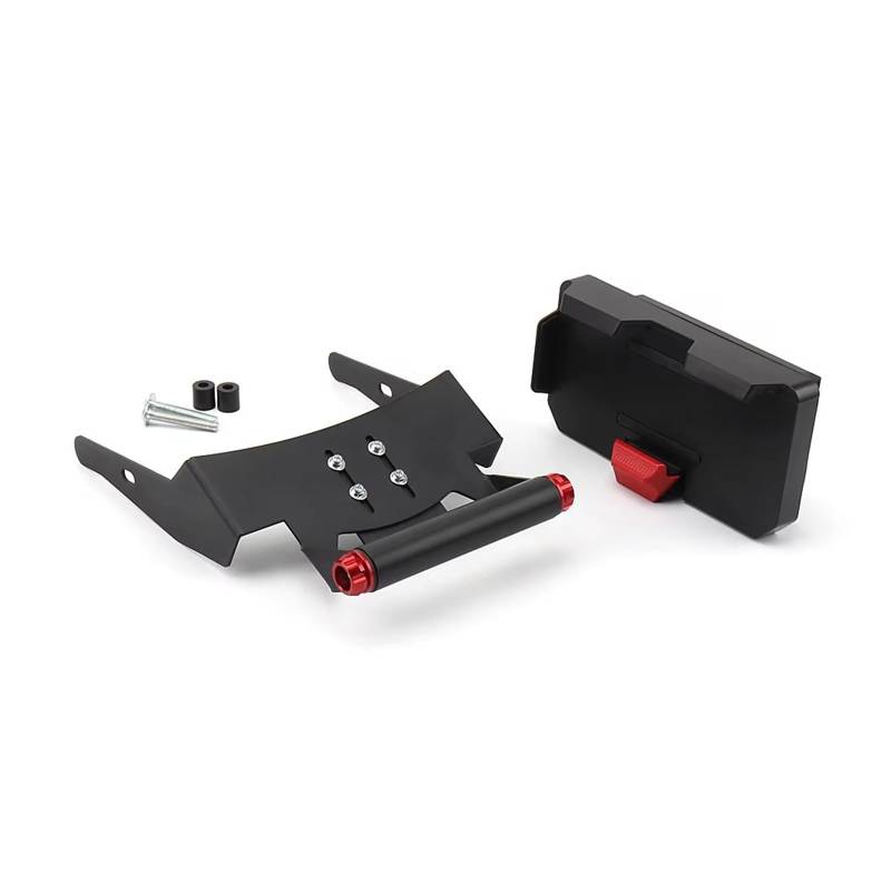 Motorrad-Handyhalter Motorrad Handy GPS Halterung Motorrad Navigation Halterung Drahtlose Ladestation Für ADV350 2021 2022 2023 GPS Navigation Bracket(Set) von LPAKMGAGEL