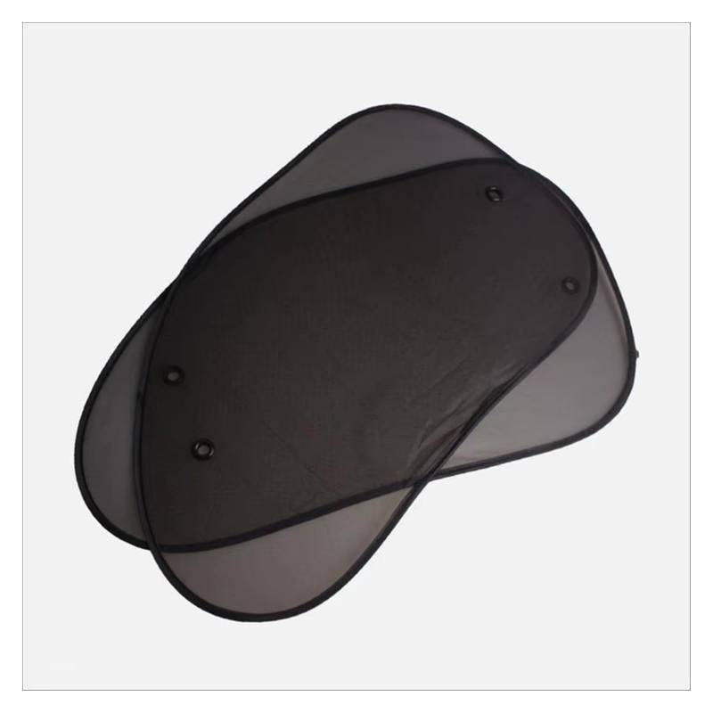 Sonnenschutz Auto 2 Stück Auto-Sonnenschutz, Autofensterabdeckungen, Heckscheibenschatten, Universeller Mesh-Sonnenschutz Für Autofenster, Autozubehör Autofenster Sonnenschutz von LPAKMGAGEL