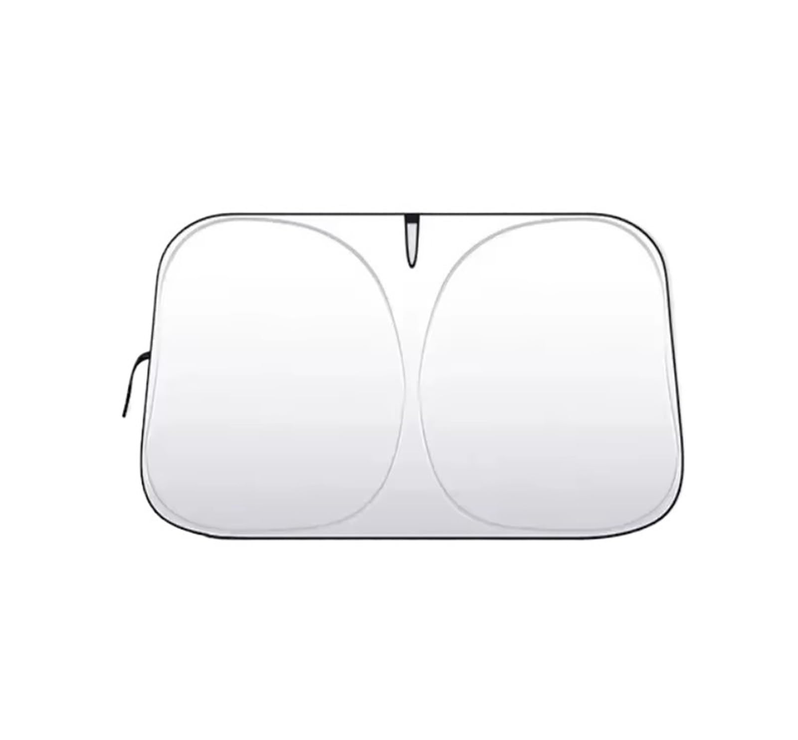 Sonnenschutz Auto Auto Sonnenschutz Sonnenschutz Windschutzscheibe Visier Windschutzscheibe Front UV Schutz Fenster Falten Styling Zubehör Autofenster Sonnenschutz(140x70cm) von LPAKMGAGEL