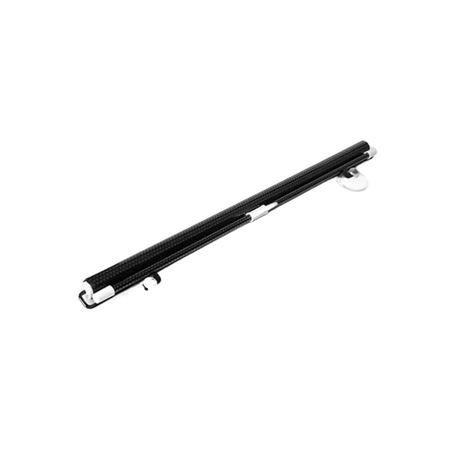 Sonnenschutz Auto Auto-Sonnenschutz Typ Windschutzscheibe Stretch Sonnenschutz Autofenster Sommerschutz Wärmedämmung Vorhang Beschattung Autofenster Sonnenschutz(Black 40X125cm) von LPAKMGAGEL