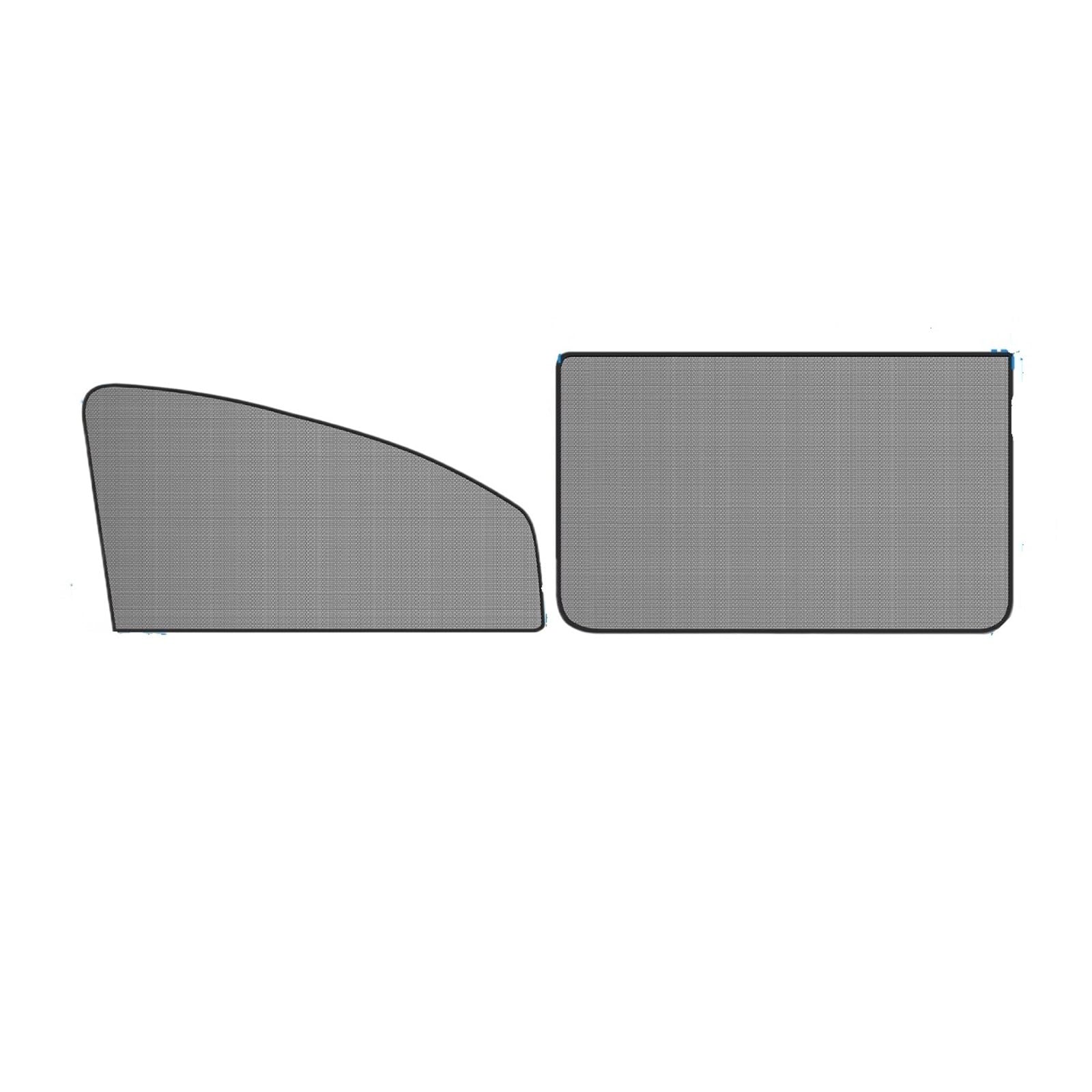 Sonnenschutz Auto Autofenster-Sonnenschutz, Magnetische Fensterabdeckung, Auto-Universal-Sonnenschutz, UV-Schutzvorhänge, Visierschild, Schutzabdeckung Autofenster Sonnenschutz(2pc Front 2pcRear) von LPAKMGAGEL