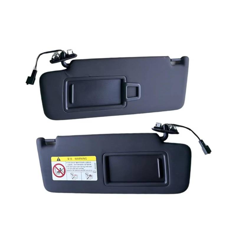 Sonnenschutz Auto Für Golf 7 Für SportsVan Für Jetta Für MK7 T-Cross Für Passat B8 Auto Front Sonnenblende Panel Mit Make-Up Spiegel Autofenster Sonnenschutz(Left and Right) von LPAKMGAGEL
