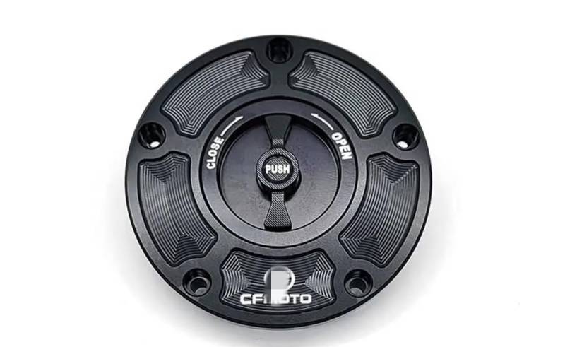 LPBRMDJW Motorrad-Tankdeckel Für CFMOTO 800MT 650NK 400GT 400NK 450NK 250NK 450SR 250SR Kraftstoff Tankdeckel Abdeckung Keyless Motorrad Zubehör von LPBRMDJW
