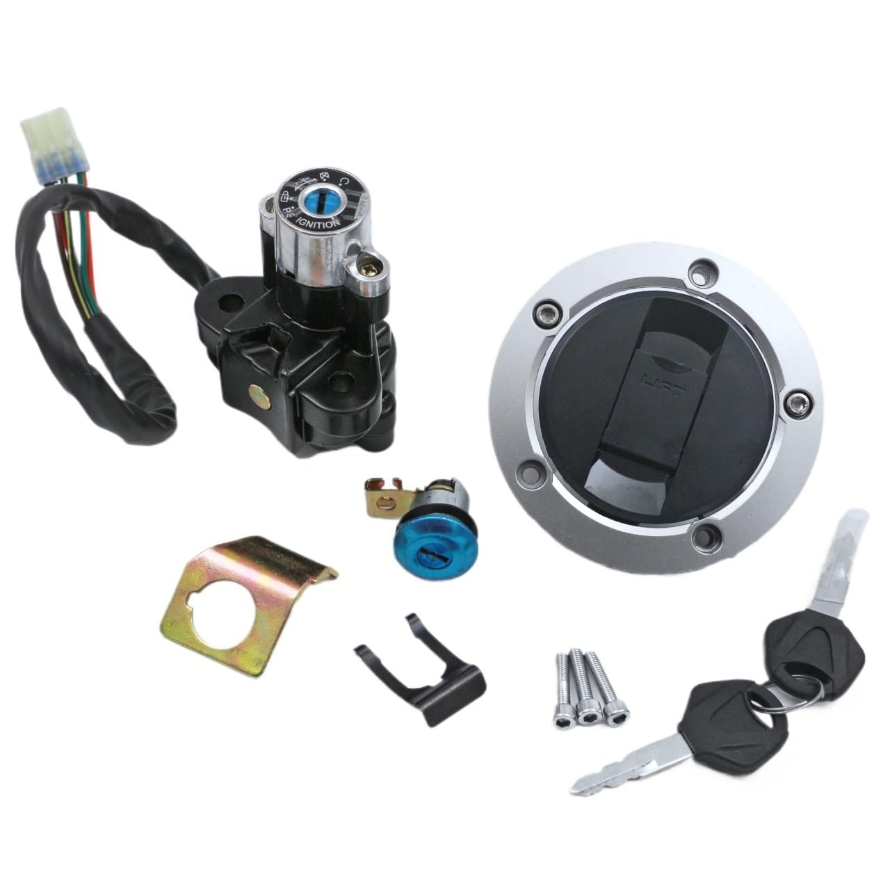 LPBRMDJW Motorrad-Tankdeckel Für Suzuki GSX650 GSX650F GSX1250FA GSX1250 2008-2011 Motorrad Zündung Kraftstoff Tankdeckel Abdeckung Sitz Schloss Set LPBRMDJW Motorrad-Tankdeckel Für Suzuki GSX650 GSX650F GSX1250FA GSX1250 2008-2011 Motorrad Zündung Kraftstoff Tankdeckel Abdeckung Sitz Schloss Set von LPBRMDJW