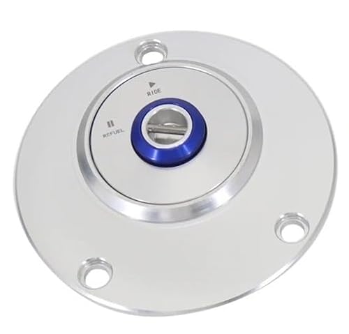 LPBRMDJW Motorrad-Tankdeckel Für Yam&aha FZ1 FAZER 2006 2007 2008 2009 2010 2011 2012 2013 2014 Motorrad Gas Kraftstoff Tank Kappen Abdeckung Schlüssel von LPBRMDJW