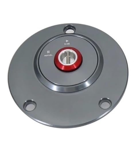 LPBRMDJW Motorrad-Tankdeckel Für Yam&aha FZ1 FAZER 2006 2007 2008 2009 2010 2011 2012 2013 2014 Motorrad Gas Kraftstoff Tank Kappen Abdeckung Schlüssel von LPBRMDJW