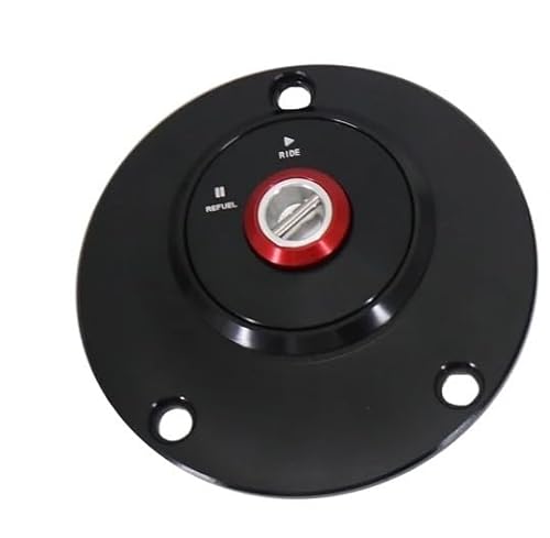 LPBRMDJW Motorrad-Tankdeckel Für Yam&aha FZ1 FAZER 2006 2007 2008 2009 2010 2011 2012 2013 2014 Motorrad Gas Kraftstoff Tank Kappen Abdeckung Schlüssel von LPBRMDJW