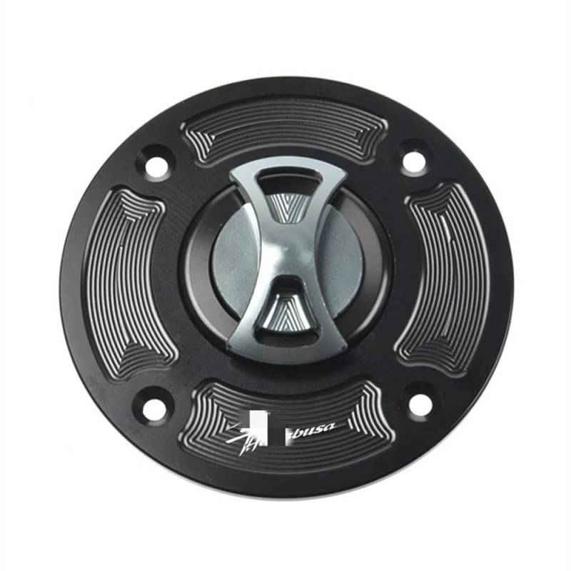 LPBRMDJW Motorrad-Tankdeckel Keyless Motorrad Kraftstoff Gas Tankdeckel Abdeckung Für Suzuki Hayabusa GSXR 1300 1999-2007 (2000 2001 2002 2003 2004 2005 2006 von LPBRMDJW