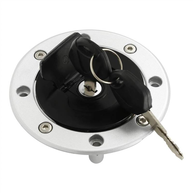 LPBRMDJW Motorrad-Tankdeckel Kraftstoff Tankdeckel Abdeckung Schlüssel Für Suzuki GSXR 600 1997 GSXR 750 2003 TL1000S 2001 TL1000R 1998 1999 2000 Motorrad Zubehör von LPBRMDJW