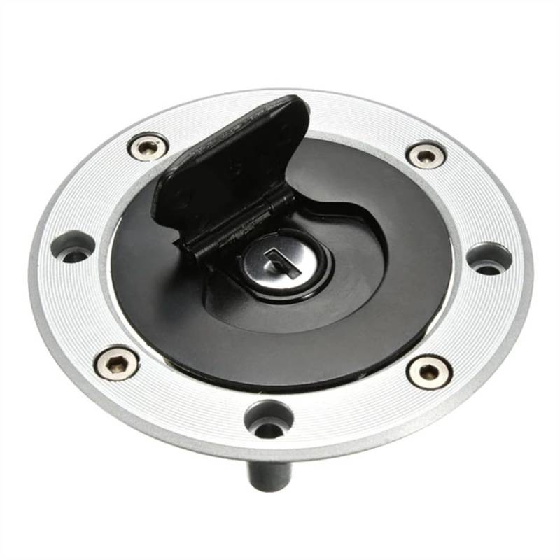 LPBRMDJW Motorrad-Tankdeckel Motorrad Kraftstoff Tankdeckel Cover Lock Für Suzuki GSXR 600 750 1000 GS500 RGV 250 GSX400 600 Katana 600 750 von LPBRMDJW