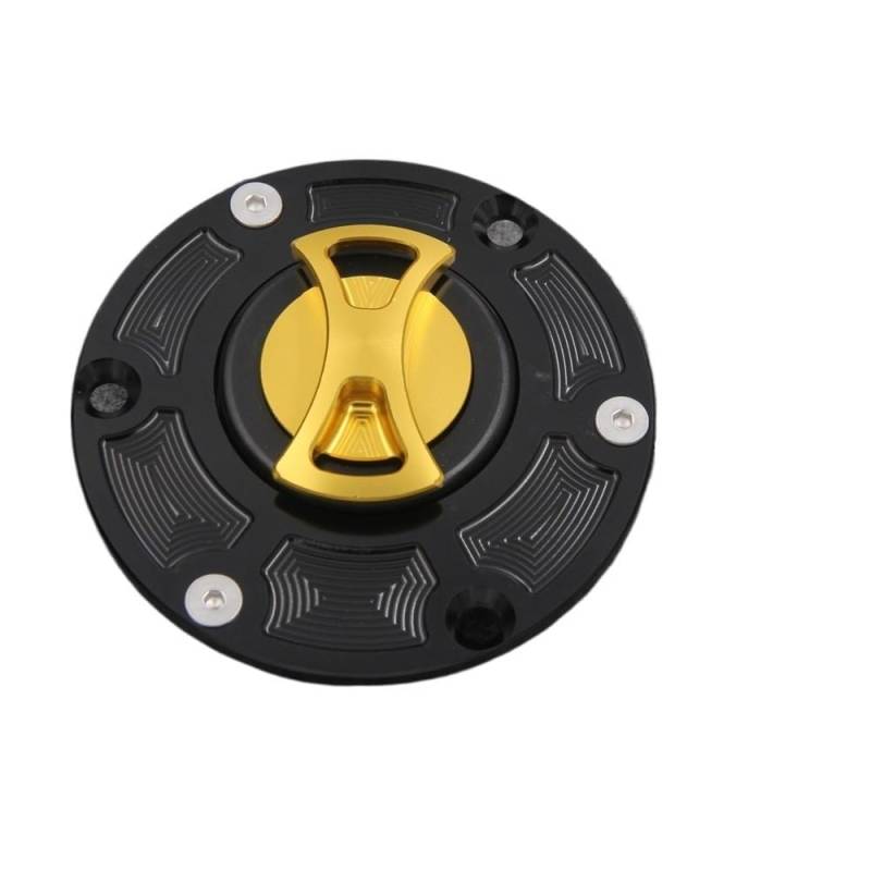 LPBRMDJW Motorrad-Tankdeckel Schlüssellose Motorrad-Tankdeckelabdeckung Für Aprilia RS125 RS 125 (nur 6 Löcher), Alle Baujahre von LPBRMDJW