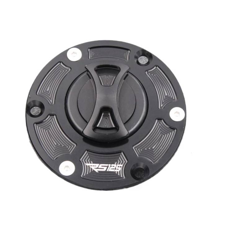 LPBRMDJW Motorrad-Tankdeckel Schlüssellose Motorrad-Tankdeckelabdeckung Für Aprilia RS125 RS 125 (nur 6 Löcher), Alle Baujahre von LPBRMDJW