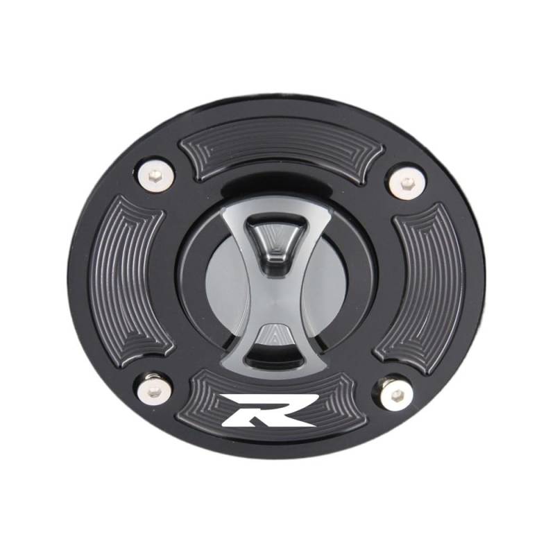 LPBRMDJW Motorrad-Tankdeckel Schlüssellose Motorrad-Tankdeckelabdeckung Für Suzuki GSXR 600 1997–2003, GSXR 750 1996–2003, GSXR 1000 2001–2002 von LPBRMDJW