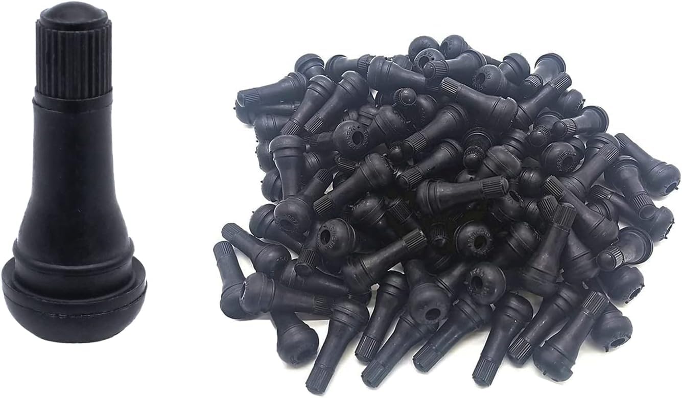 100 Stück Motorrad Roller TR413 Schlauchlose Reifenventile TR412 Gummiventile Reifenventil Felgenventile Für ATV, Rasenmäher, Etc. 100 Stück Motorrad Roller TR413 Schlauchlose Reifenventile TR412 Gummiventile Reifenventil Felgenventile Für ATV, Rasenmäher, Etc. von LPFIDI