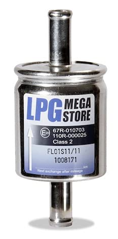 Gasfilter 11mm Autogas, LPG, GPL Filter Universell von LPG-Megastore