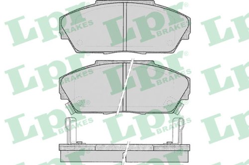 LPR Bremsen 05P080 Bremsbeläge von LPR Brakes