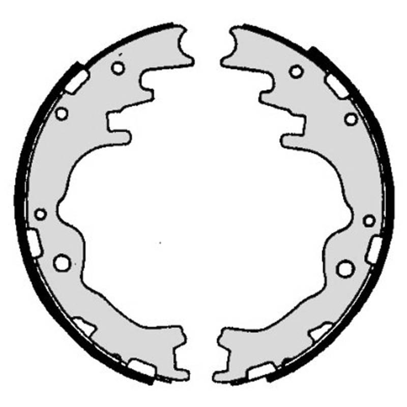 LPR Bremsen 06510 Bremsbacken von LPR Brakes