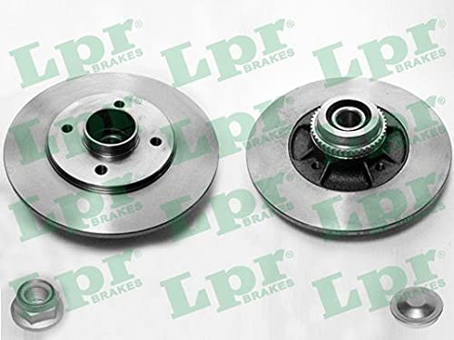 LPR Bremsen R1035PCA Bremsscheibe mit Lager und ABS-Ring von LPR Brakes