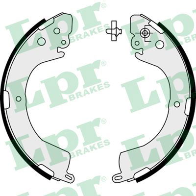 Bremsbackensatz Hinterachse LPR 07620 von LPR