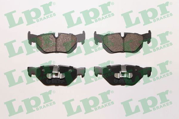 Bremsbelagsatz, Scheibenbremse Hinterachse LPR 05P1252 Bremsbelagsatz, Scheibenbremse Hinterachse LPR 05P1252 von LPR
